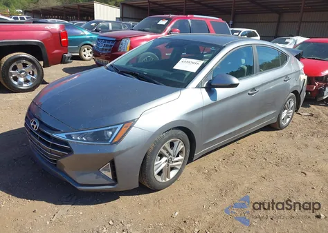 2019 Hyundai Elantra Sel from USA, damaged, VIN KMHD84LF9KU768701